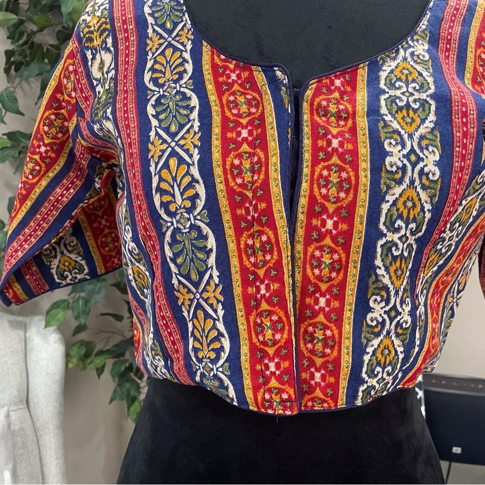 Women’s pure cotton blouse , Front Hook Pattern blouse, latest  blouse